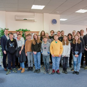 Gymnázium a projekt Podpora mladých dobrovolníků v Senici